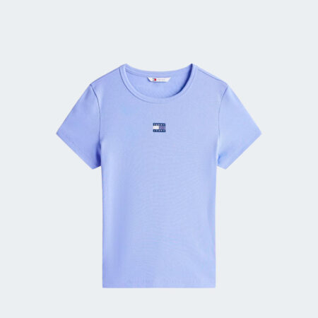Camiseta TOMMY JEANS TJW SLIM BADGE RIB TEE DW0DW1 - L